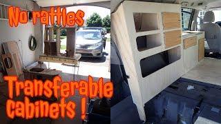 Van conversion build cabinets DIY and TRANSFERABLE