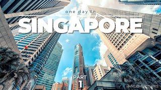 ONE DAY IN SINGAPORE   PART 1  4K UHD  The Lion City