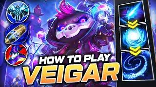 HOW TO PLAY VEIGAR LIKE A PRO  Build & Runes  Season 12 Veigar guide  League of Legends
