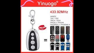 Yinuogo - YNG115 - How to clone For PHOENIX2 PHOENIX4 PHOX2 PHOX4 TXC TRC TSC HANDY remote control ?