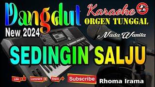 Sedingin Salju - Karaoke Nada Wanita Dangdut Orgen Tunggal  Evie Tamala