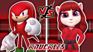 My Talking Angela 2 ️‍ Angela Vs Knuckles ️ Cosplay Makeover 