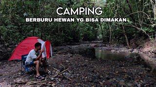 CAMPING SEMALAM DI TENGAH HUTAN TERPAKSA KAMI MAKAN HEWAN INI‼️