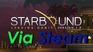 Как играть в Starbound по сети через Steam 2016