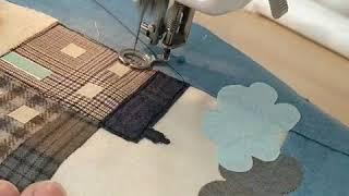 Stitching freemotion houses