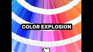 COLOR EXPLOSION XOXO - Brand Your Videos