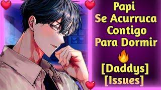 ASMR Papa Se Acurruca Contigo Para Dormir- Roleplay Español.