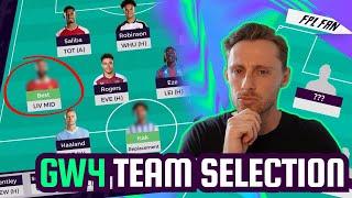 FPL GW4 TEAM SELECTION I BUY DIAZ or SALAH for a hit? I Fantasy Premier League 2425