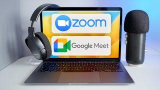 Using Apple AirPods in GoogleZoom Meetings