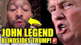 John Legend Drops BOMBSHELL On Trump In VIRAL Video