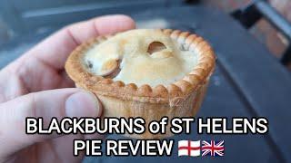 WE TRY out BLACKBURNS of St HELENS Lancashire FAMOUS Pies. BRITISH Food.