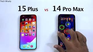 iPhone 15 Plus vs 14 Pro Max - Speed Performance Test