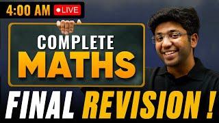 Class 10th Maths FINAL REVISION   Most Important Questions and Concepts  Shobhit Nirwan