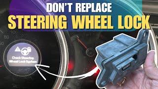 Dont Replace Electronic Steering Lock Before Watching This  Check Steering Wheel Lock Diagnostics