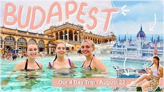 The BEST locations in BUDAPEST - as rated by 4 girls. Travel Vlog