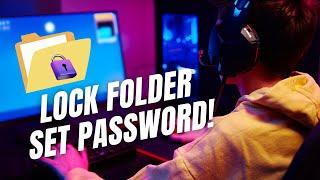 How to Lock Folders in Windows 1110 Without Software