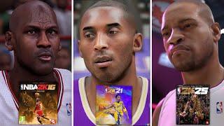 Attempting To Beat The Legend Edition Cover Athlete in EVERY NBA 2K Game
