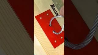 The SIMPLE Idea to Mounting Fastening Steel Rope On Wall