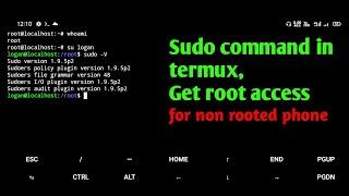 Instal sudo di termux  Dapatkan akses root di termux tanpa me-rooting ponsel