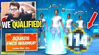 We QUALIFIED for the FIRST Season 11 Tournament EVER... Fortnite Chapter 2 Competitive