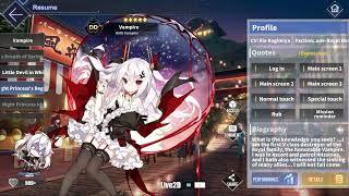 Azur Lane Vampire L2D Skin Night Princesss Regalia Black Friday Akashis Fire Sale 2021