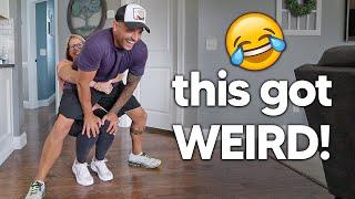 COUPLES WALK CHALLENGE *Hilarious*