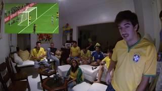 Germany 7 x 1 Brazil with Brazilians Reaction to goals