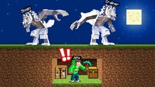 WEREWOLVES vs. Speedrunner in MINECRAFT Speedrunner vs. Hunters