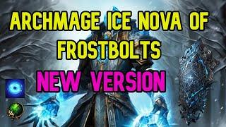 Poe 3.25 - Archmage Ice Nova of Frostbolts NEW VERSION - T17 Fortress with Delirium