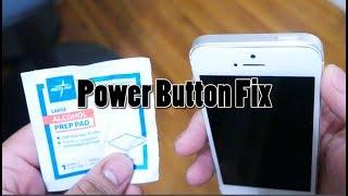 iPhone 5 5S  5c  SE Unresponsive Power Button Fix 75% Success Rate