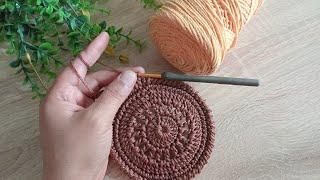 #2024 Çok kolay ve zarif  bardak altlığı magnificent crochet knitting patterns