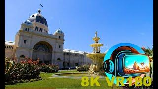 Royal Exhibition Building and Carlton Gardens World Heritage site in MELBOURNE 8K 4K VR180 3D Travel