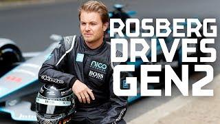 Nico Rosberg Drives Formula Es Gen2 Car In Berlin - ABB FIA Formula E Championship