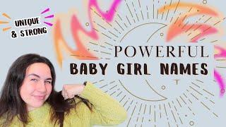 Powerful Baby Names for Girls 2024 Unique & Strong Girl Names For Your Little Warrior