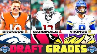 2024 NFL Draft GRADES For EVERY Team  Draft Grades NFL