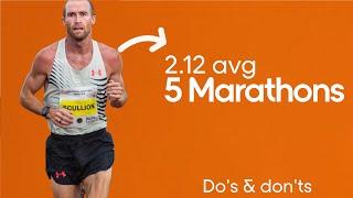 Marathon training tips  train SMARTER not HARDER