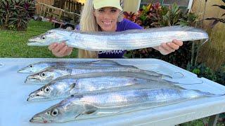 Florida Inshore Fishing for Ribbonfish how to catch clean & cook