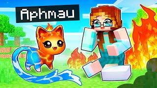 Playing Minecraft As A HELPFUL Elemental Kitten