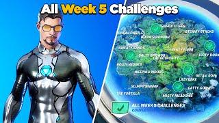 Fortnite All Week 5 Challenges Guide Fortnite Chapter 2 Season 4