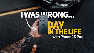 iPhone 15 Pro - Real Day in the Life ProRes LOG + Real World Test