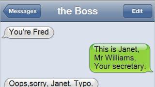 Funny Text Message Fails