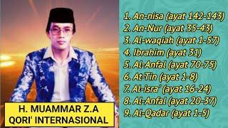 Tilawah Al-Quran Merdu Qori Internasional H.Muammar ZA Full Album