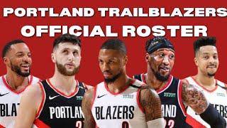 Portland Trail Blazers Roster 2021-2022 NBA Season