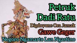 Petruk Dadi Ratu Sing Digdoyone Ora Jamak Gawe Geger Negoro Ngamarto Lan Ngastino PETRUK DADI RATU