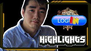 LOGIN - Path of Exile Highlights #100 - CuteDog Quin69 Mathil KobeBlackMamba and others