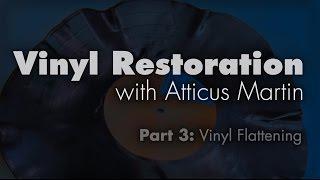 Vinyl Repair and Restoration Part 3 Vinyl Flattening