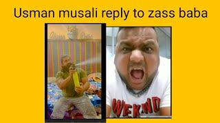 Usman bullet reply to zass baba #musali challenge accepted @eznahusman