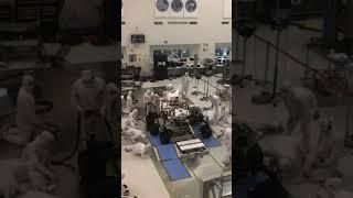 Perseverance in JPL clean room