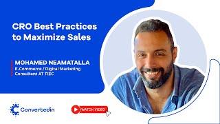 Conversion Rate Optimization Best Practices for E-commerce - Mohamed Neamatalla