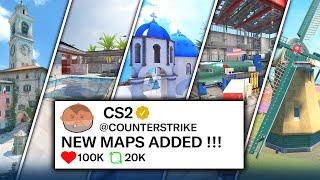 CS2 UPDATE - NEW COMMUNITY MAPS ADDED